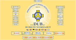 Desktop Screenshot of dub.cz